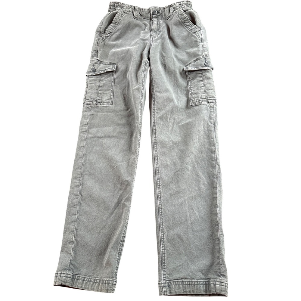 American Eagle Outfitters Gray Cargo Trousers